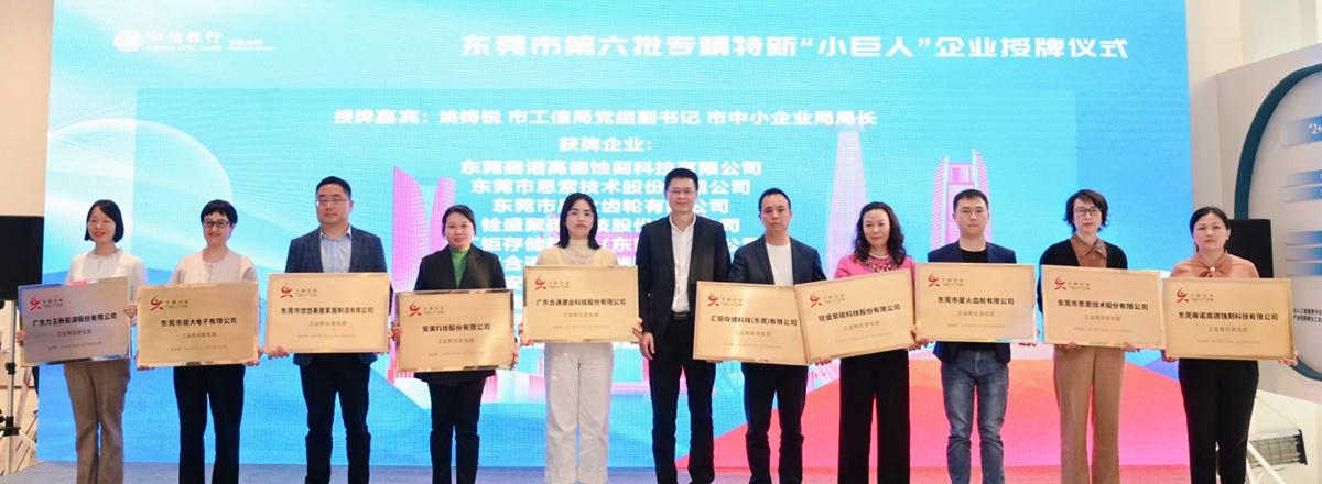 鉅大鋰電榮獲國家級專精特新“小巨人”企業稱號